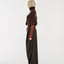 CZ25054 Wool Neck Warmer Espresso