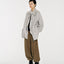 Sky Gray Vicuna Blended Coat