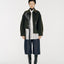 GV Vegan Leather Detailed Jacket Noir Olive