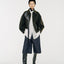 GV Vegan Leather Detailed Jacket Noir Olive