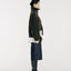 GV Vegan Leather Detailed Jacket Noir Olive