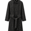 Mohair-Wool Blend Tweed Overcoat