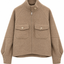 San Francisco Zipper Jacket Taupe (Pre-Order)