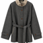 August Wool Belted Coat