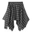 LT26030 Shirt-Tie Plaid Shorts