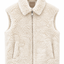 Teddy Wool Vest White