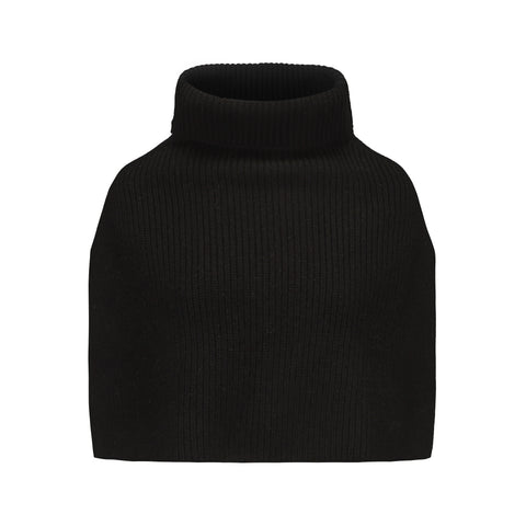 CZ25052 Wool Neck Warmer Black