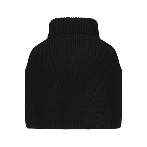 CZ25052 Wool Neck Warmer Black