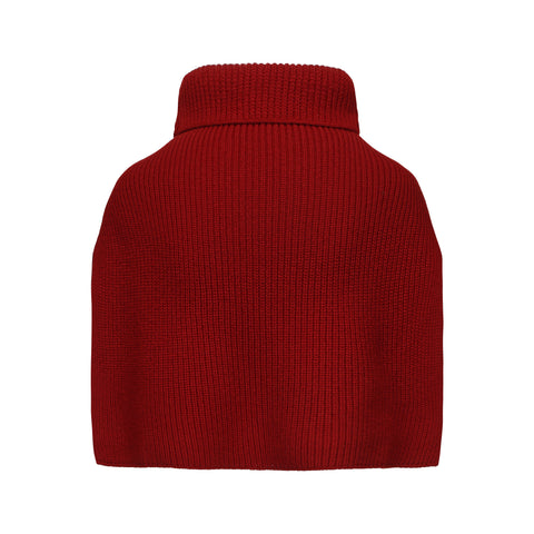 CZ25055 Wool Neck Warmer Red
