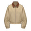 CZ25005 Contrast Collar Structured Bomber Jacket