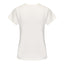 CZ25011 White Embroidered Tee