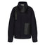 GV Vegan Leather Detailed Jacket Noir Navy