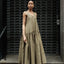 CZ25064 Waves Cotton Maxi Dress
