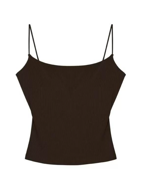 LT26026 Padded Slim Strap Cami
