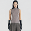 Sena Merino Funnel-Neck Tank Mocha