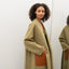 JL065B Hourglass Belted Coat - Cashmere
