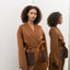 JL065A Hourglass Belted Coat - Cashmere
